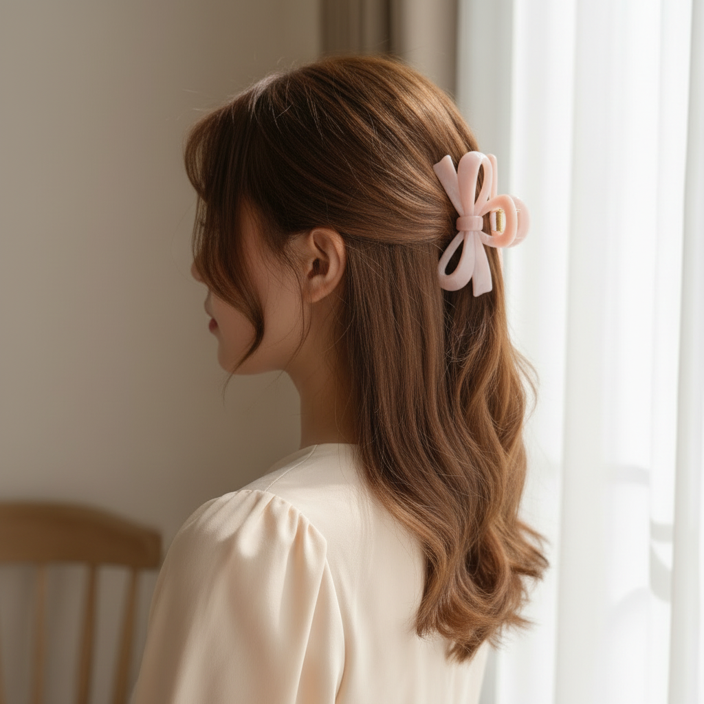 Large Bow Claw Clip