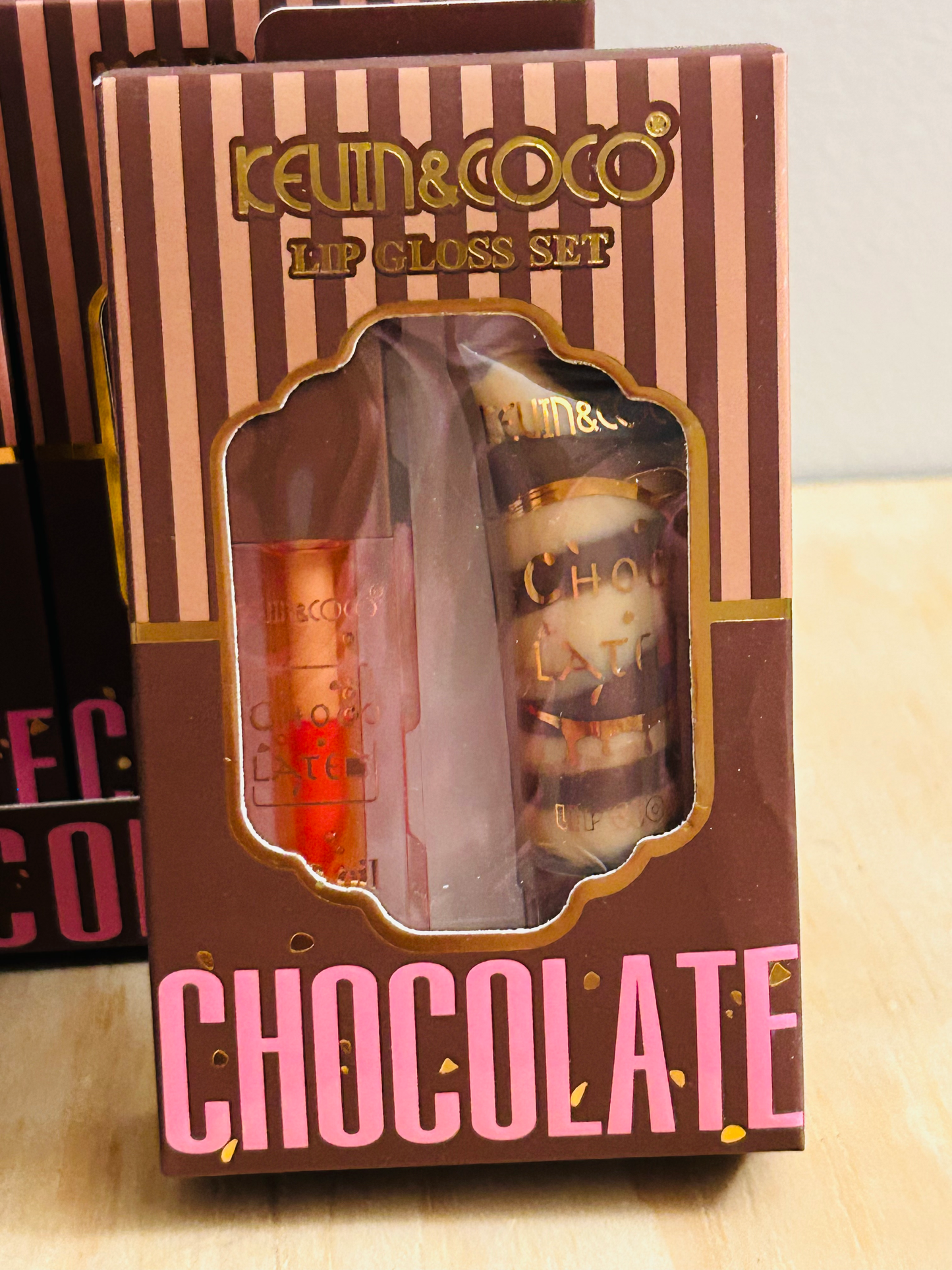 Kevin & CoCo Chocolate 2 piece Lipgloss Set