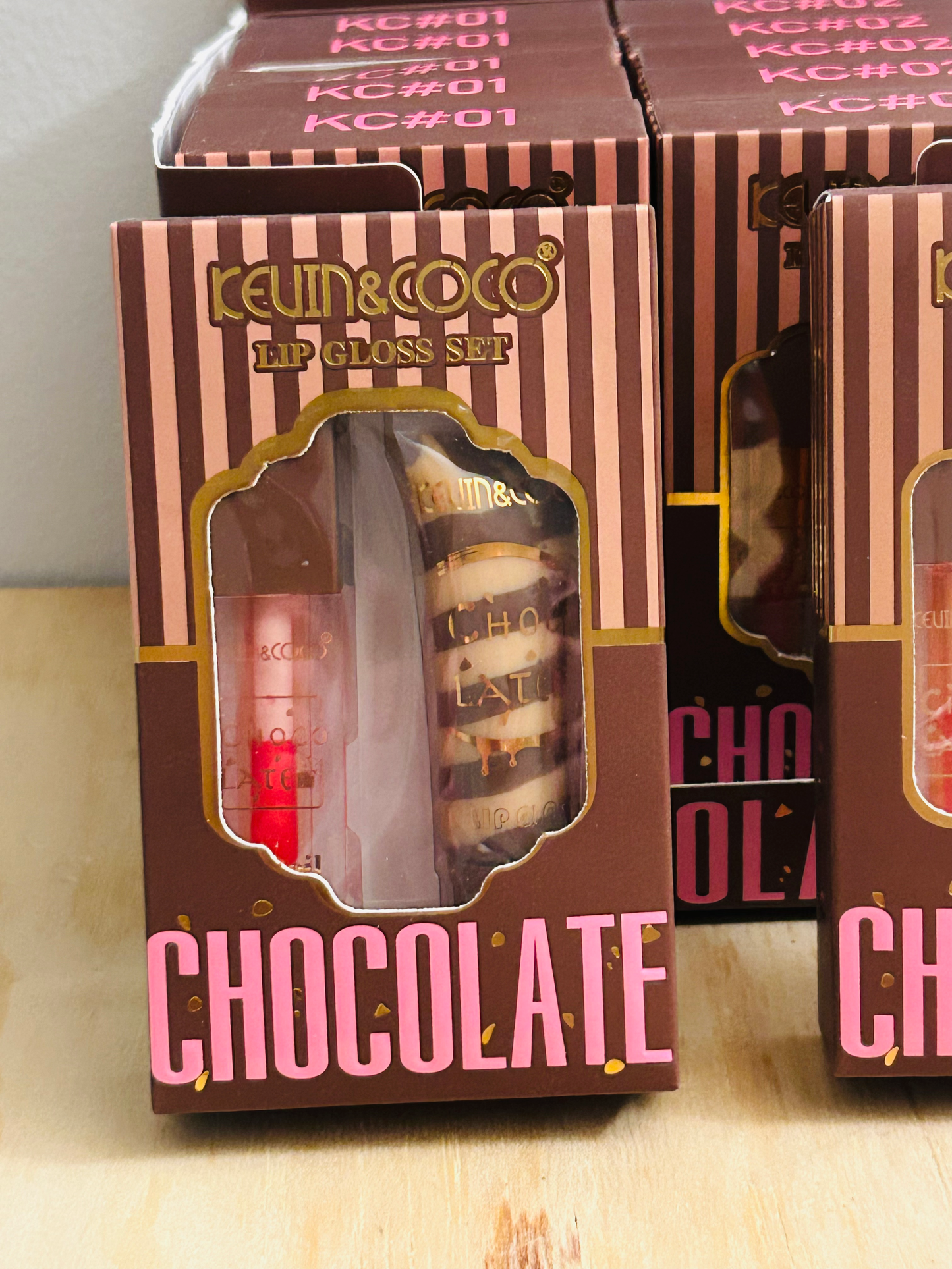 Kevin & CoCo Chocolate 2 piece Lipgloss Set