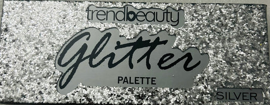 Glitter Silver Eyeshadow Palette