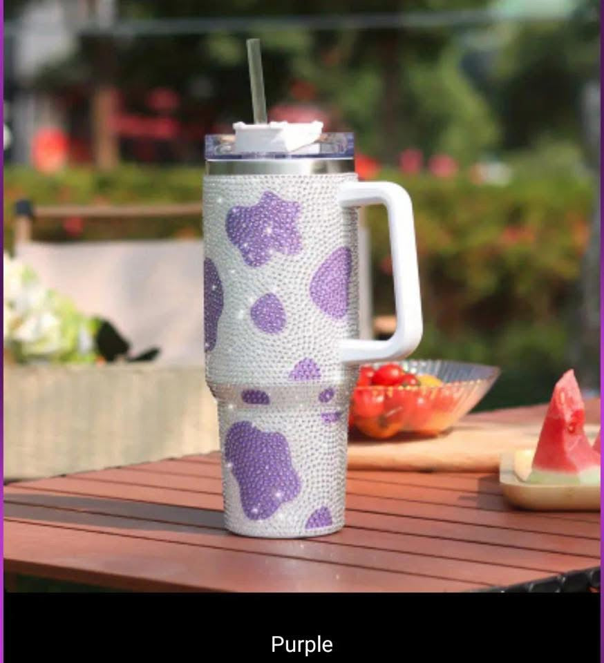 Cow print 40oz Tumbler