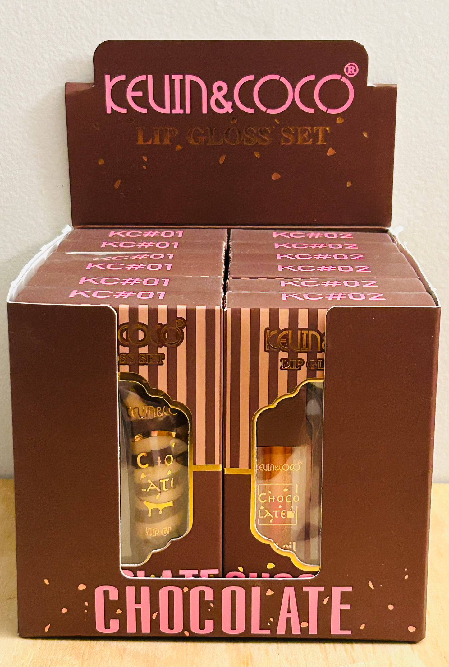 Kevin & CoCo Chocolate 2 piece Lipgloss Set