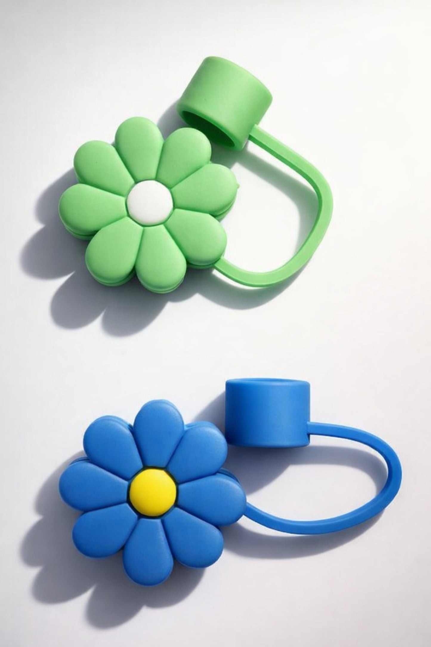 Silicone Daisy Strawtoppers