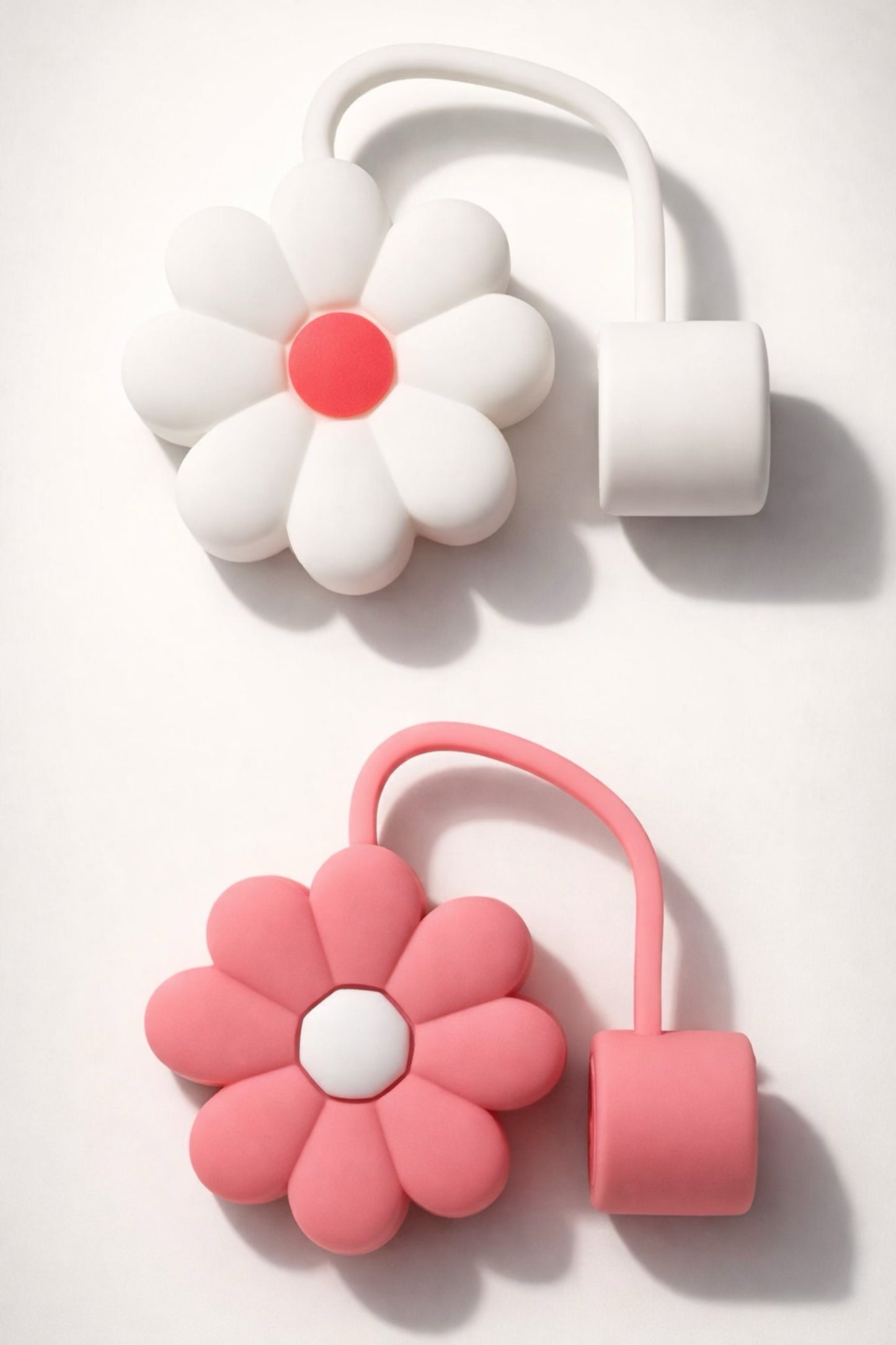 Silicone Daisy Strawtoppers