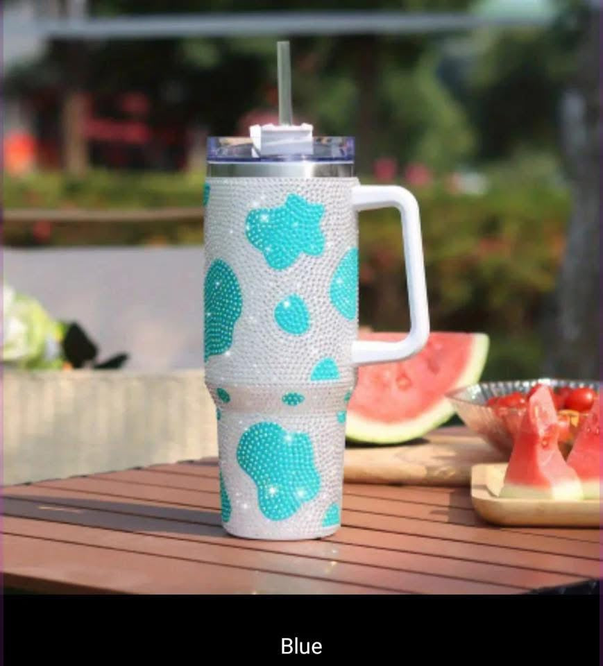 Cow print 40oz Tumbler