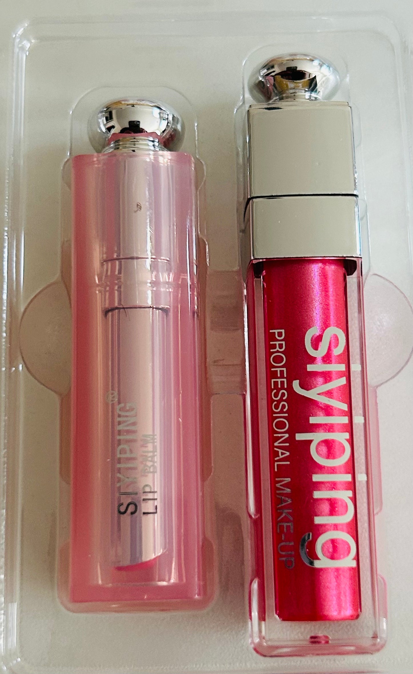 2 piece Lipstick and Plumping Lig Gloss Set