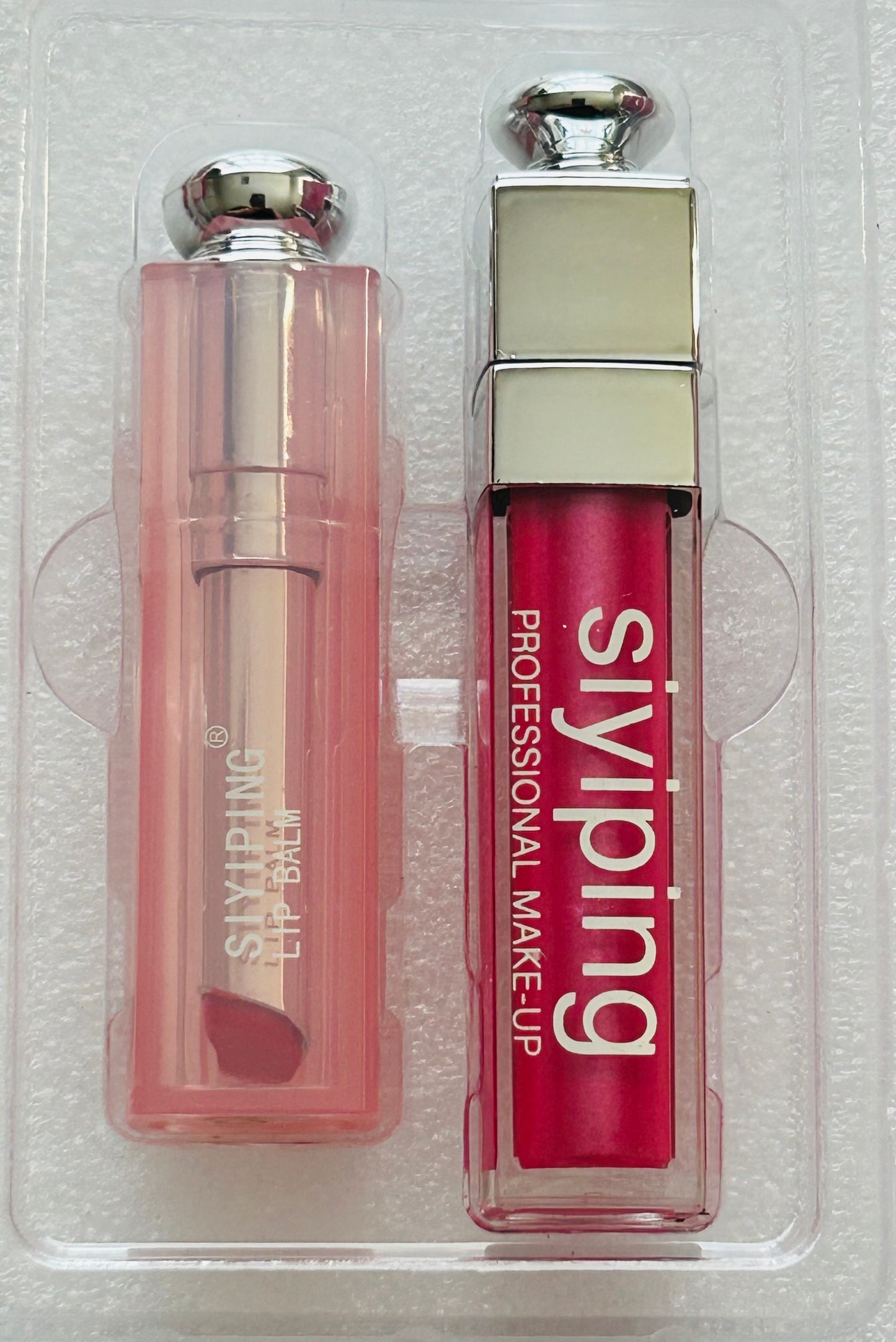 2 piece Lipstick and Plumping Lig Gloss Set