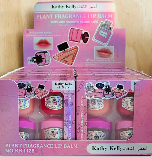 Plant Based Fragrance Lip Plumping Balm in 4 flavors