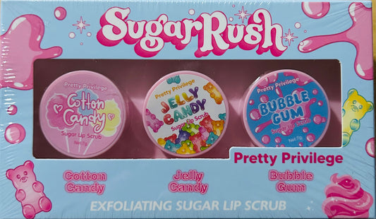 Sugar Rush Lip Scrub Trio